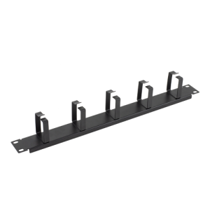Organizator metalic cabluri, 1U, 5 inele - ASYTECH Networking