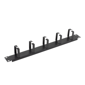 Organizator metalic cabluri, 1U, 5 inele - ASYTECH Networking