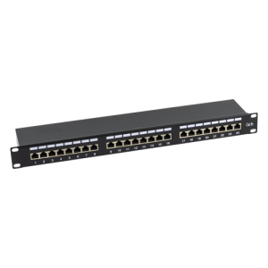Patch Panel 1U, FTP cat5e, 24 porturi RJ45 - ASYTECH Networking