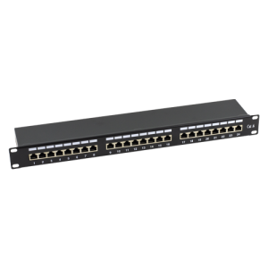 Patch Panel 1U, FTP cat6, 24 porturi RJ45 - ASYTECH Networking