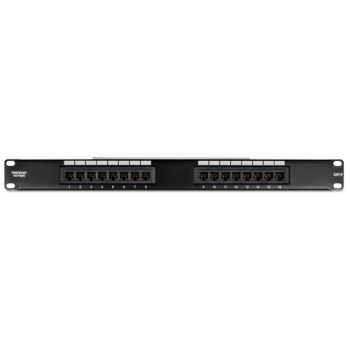 Patch Panel 16 porturi RJ45 UTP, Cat6 - TRENDnet