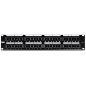 Patch Panel 48 porturi RJ45 UTP 19``, Cat5/5e - TRENDnet