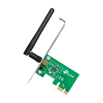 Placa de retea Wi-Fi 4, 2.4 Ghz, 150Mbps, 2dBi, PCI Express - TP-LINK Placa de retea Wi-Fi 4, 2.4 Ghz, 150Mbps, 2dBi, PCI Express - TP-LINK