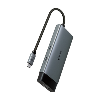 Hub USB-C 5-in-1, 1 x USB-C PD 100W, 1 x USB-C 5Gbps, 2 x USB-A 5Gbps, 1 x HDMI 4K@60Hz - TP-Link