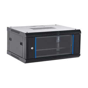Rack perete 4U 19'' 600x450, capacitate incarcare 60 Kg, negru - ASYTECH Networking