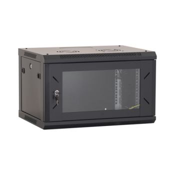 Rack perete 4U 19'' 600x600, capacitate incarcare 80 Kg, negru - ASYTECH Networking