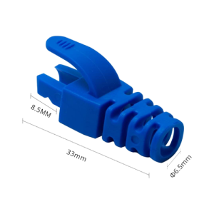 Manson protectie mufa RJ45, albastru (100buc)