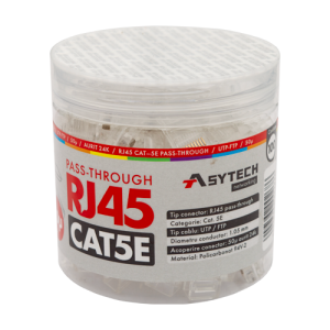 Mufa RJ-45 UTP Cat.5e EZ Passthrough, 50? (100 buc)