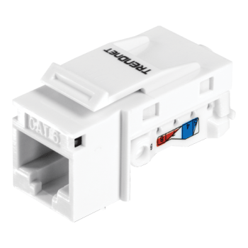 Keystone Jack Cat.6 tool-less, alb - TRENDnet