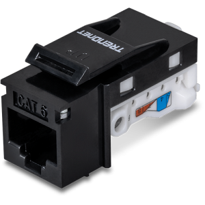 Keystone Jack Cat.6 tool-less, neagru - TRENDnet