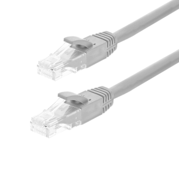 Patch cord Gigabit UTP cat6, LSZH, 2.0m, gri - ASYTECH Networking