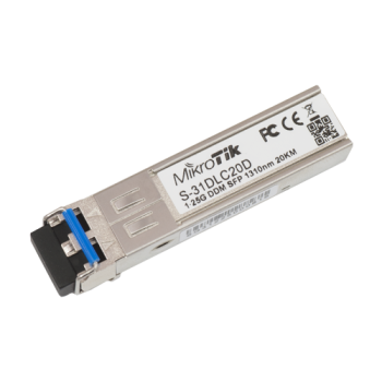 Modul SFP, 1.25G, Dual LC MM, 20km, 1310nm - Mikrotik