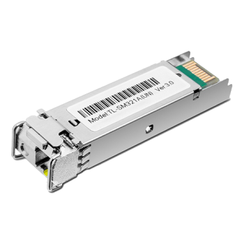 Modul SFP Gigabit bidirectional WDM TX:1550nm/RX:1310nm, Single-mode, LC/UPC, 20 km- TP-Link Omada Modul SFP Gigabit bidirectional WDM TX:1550nm/RX:1310nm, Single-mode, LC/UPC, 20 km- TP-Link Omada