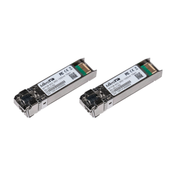 Kit 2 x Module SFP 1.25/10/25G, 15 Km, Single LC, SM 1270/1330nm - MikroTik