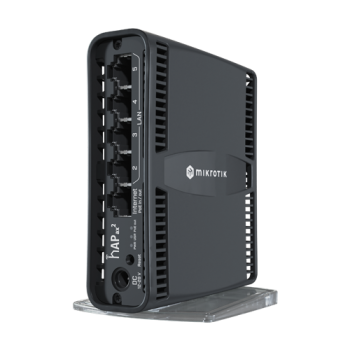 Router hAP ax?, Wi-Fi 6, Dual-Band, AX1800, 4.5/5 dBi, 5 x RJ45 1G, PoE In/Out pasiv - MikroTik