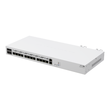 Cloud Core Router, 4 x SFP+, 13 x Gigabit, 16GB RAM, RouterOS L6, 1U - MikroTik