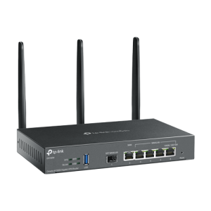 Router VPN, Wi-Fi 6, AX3000, 1 x SFP Gigabit, 5 x RJ45 Gigabit, 1 x USB - TP-Link Omada
