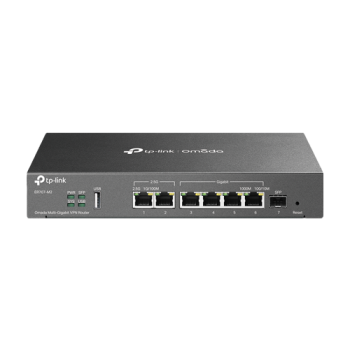 Router VPN, 2 x RJ45 2.5G, 1 x SFP Gigabit, 4 x RJ45 Gigabit, 1 x USB, 1U - TP-Link Omada Router VPN, 2 x RJ45 2.5G, 1 x SFP Gigabit, 4 x RJ45 Gigabit, 1 x USB, 1U - TP-Link Omada