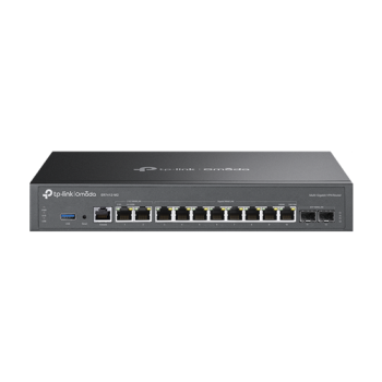Router VPN, 2 x RJ45 2.5G, 2 x SFP Gigabit, 8 x RJ45 Gigabit, 1 x USB, 1U - TP-Link Omada Router VPN, 2 x RJ45 2.5G, 2 x SFP Gigabit, 8 x RJ45 Gigabit, 1 x USB, 1U - TP-Link Omada