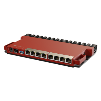 Router 8 porturi Gigabit, 1 port PoE IN, 1 port PoE Out, SFP 2.5G, NAND, USB, 1U - MikroTik Router 8 porturi Gigabit, 1 port PoE IN, 1 port PoE Out, SFP 2.5G, NAND, USB, 1U - MikroTik