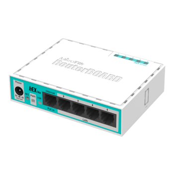 Router hEX Lite, 5 x Fast Ethernet, RouterOS L4 - Mikrotik Router hEX Lite, 5 x Fast Ethernet, RouterOS L4 - Mikrotik