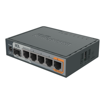 Router hEX S, 5 x Gigabit, 1 xSFP, RouterOS L4 - Mikrotik