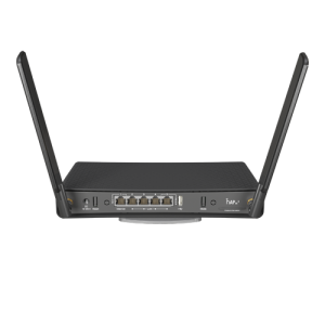 hAP ac?, 5 x Gigabit, 1 x PoE, 802.11b/g/n 2.4Ghz, 802.11ac 5Ghz, antene externe 3dBi 2.4GHz, 5.5dBi 5GHz - MikroTik