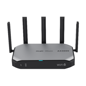 Router Wi-Fi 6, AX3000 Dual Band, 5 x RJ45 1G, Multi-WAN, Cloud Management - Ruijie Reyee
