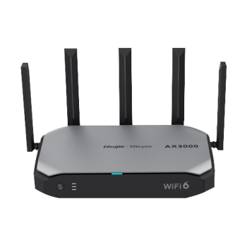 Router Wi-Fi 6, AX3000 Dual Band, 5 x RJ45 1G, Multi-WAN, Cloud Management - Ruijie Reyee Router Wi-Fi 6, AX3000 Dual Band, 5 x RJ45 1G, Multi-WAN, Cloud Management - Ruijie Reyee