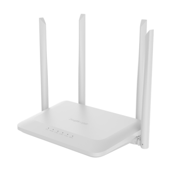 Router Wi-Fi 5 Dual Band, AC1200, 4 x RJ45 10/100 Mbps, 5 dBi, Cloud Management - Ruijie Router Wi-Fi 5 Dual Band, AC1200, 4 x RJ45 10/100 Mbps, 5 dBi, Cloud Management - Ruijie