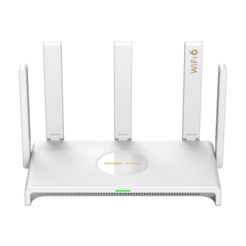 Router WiFi 6 Dual Band, 5 x RJ45 Gigabit, AX3000, 5 dBi, Dual-WAN, Cloud Management - Ruijie