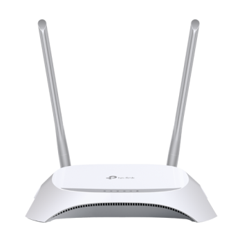 Router Wi-Fi 4, 2.4GHz, N300, posibilitate 3G/4G prin Dongle USB, 5 x RJ45 10/100 Mbps - TP-Link