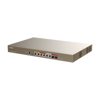Router 1 x RJ45 2.5G, 3 x RJ45 1G, 2 x combo RJ45/SFP 1G, Multi-WAN, Cloud Management - TENDA Router 1 x RJ45 2.5G, 3 x RJ45 1G, 2 x combo RJ45/SFP 1G, Multi-WAN, Cloud Management - TENDA