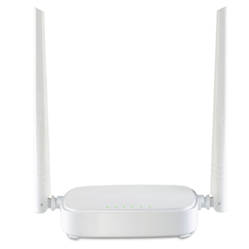 Router Wi-Fi 4, 2.4Ghz - 300Mbps, 2x5dBi, 4 x 10/100 Mbps - TENDA