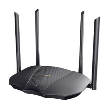 Router Wi-Fi 6, DualBand 2.4Ghz/5GHz, 574+2402Mbps, 4x6dBi, 3 porturi Gigabit - TENDA Router Wi-Fi 6, DualBand 2.4Ghz/5GHz, 574+2402Mbps, 4x6dBi, 3 porturi Gigabit - TENDA
