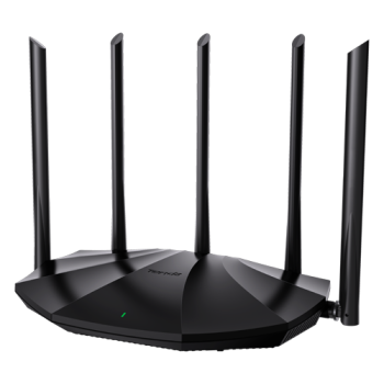 Router Wi-Fi 6, DualBand 2.4Ghz/5GHz, 300+1201Mbps, 5x6dBi, 4 porturi Gigabit - TENDA