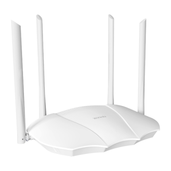 Router Wi-Fi 6 AX3000, DaulBand2.4/5GHz, 574+2402 Mbps, 4x6dBi, 4 x Gigabit - TENDA Router Wi-Fi 6 AX3000, DaulBand2.4/5GHz, 574+2402 Mbps, 4x6dBi, 4 x Gigabit - TENDA