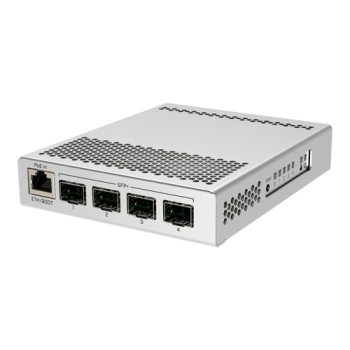 Smart Switch, 1 x Gigabit, 4 x SFP+ 10Gbps - Mikrotik Smart Switch, 1 x Gigabit, 4 x SFP+ 10Gbps - Mikrotik