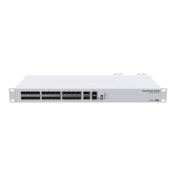 Management Switch 24 x SFP+ 10Gbps, 2 x QSFP+ 40Gbps - Mikrotik Management Switch 24 x SFP+ 10Gbps, 2 x QSFP+ 40Gbps - Mikrotik