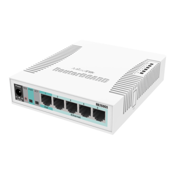 Smart Switch, 5 x Gigabit, 1 x SFP - Mikrotik Smart Switch, 5 x Gigabit, 1 x SFP - Mikrotik