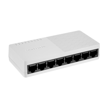 Switch L2, 8 x RJ45 10/100 Mbps, Unmanaged - HIKVISION Switch L2, 8 x RJ45 10/100 Mbps, Unmanaged - HIKVISION