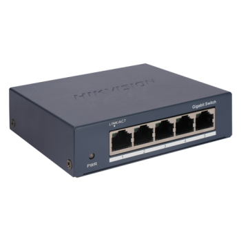 Switch L2, 5 x RJ45 1G, Unmanaged - HIKVISION Switch L2, 5 x RJ45 1G, Unmanaged - HIKVISION