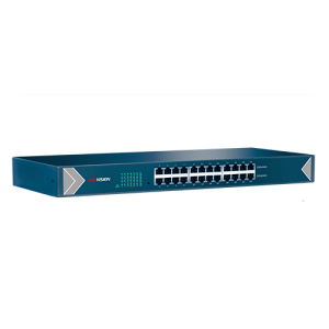 Switch L2, 24 x RJ45 1G, Unmanaged - HIKVISION