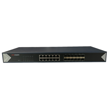 Switch L2, 12 x SFP 1G, 12 x RJ45 1G, Unmanaged - HIKVISION