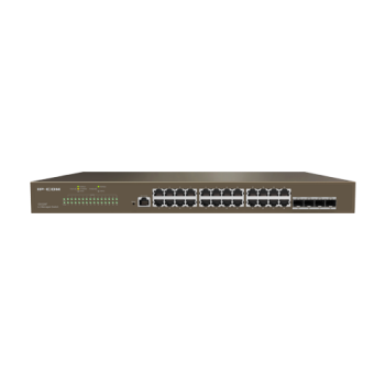 Switch L3, 24 porturi Gigabit, 4 porturi SFP Gigabit, Management, 1U - IP-COM