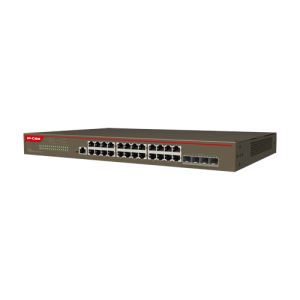 Switch 24 porturi Gigabit, 4 porturi SFP+ 10Gbps, Management - IP-COM
