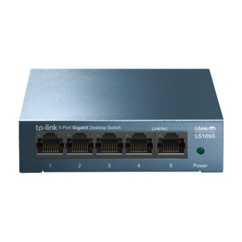 Switch LiteWave LS105G, 5 x RJ45 Gigabit, Unmanaged - TP-Link Switch LiteWave LS105G, 5 x RJ45 Gigabit, Unmanaged - TP-Link