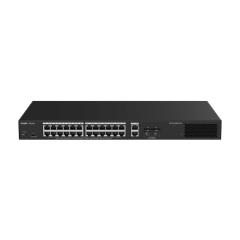 Switch L2, 24 x RJ45 1G PoE+, 2 x RJ45 1G, 2 x SFP 1G, Cloud Management - Ruijie Reyee Switch L2, 24 x RJ45 1G PoE+, 2 x RJ45 1G, 2 x SFP 1G, Cloud Management - Ruijie Reyee