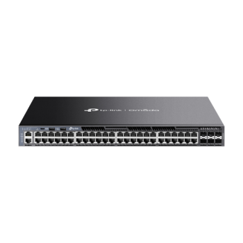 Switch L3, 48 x RJ45 1G, 6 x SFP+ 10G, 2 x USB, Sursa redundanta 1+1, Management - TP-Link Omada