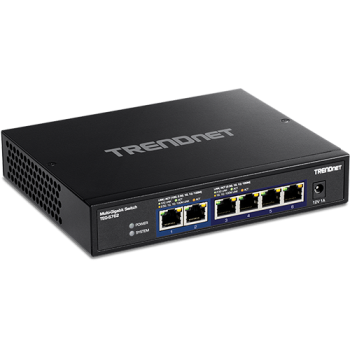 Switch 6 porturi, 4 x 2.5G si 2 x 10G , Fanless - TRENDnet Switch 6 porturi, 4 x 2.5G si 2 x 10G , Fanless - TRENDnet
